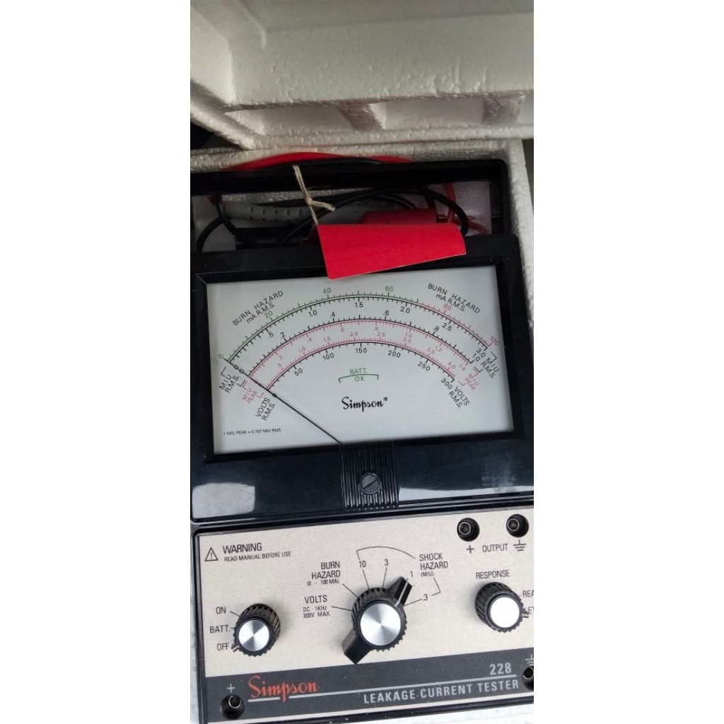 Leakage Current Tester (Simpson 228)