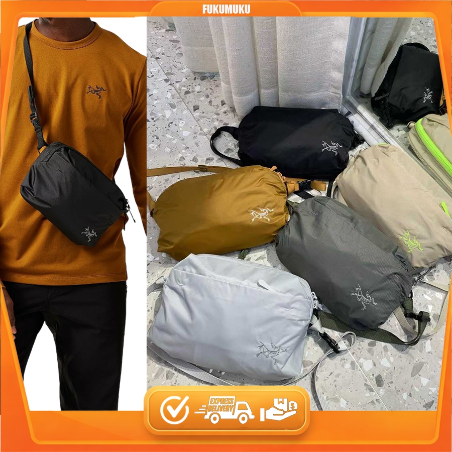 Tas Selempang Arcteryx Heliad 6L / Tas Crossbody Outdoor Pria