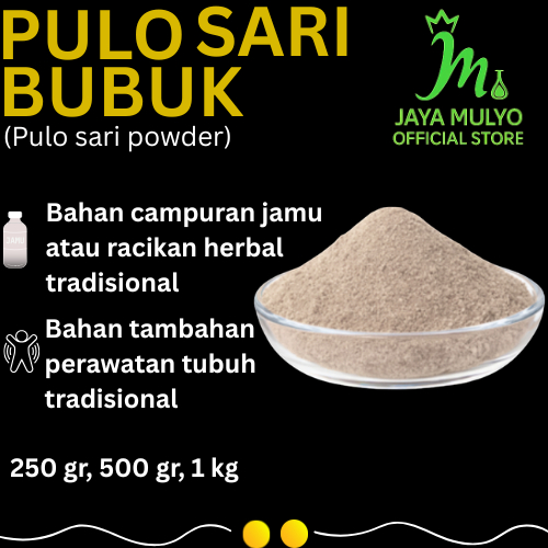 Pulo Sari Bubuk 250 gr /Pulosari Bubuk/Pulo Sari Powder
