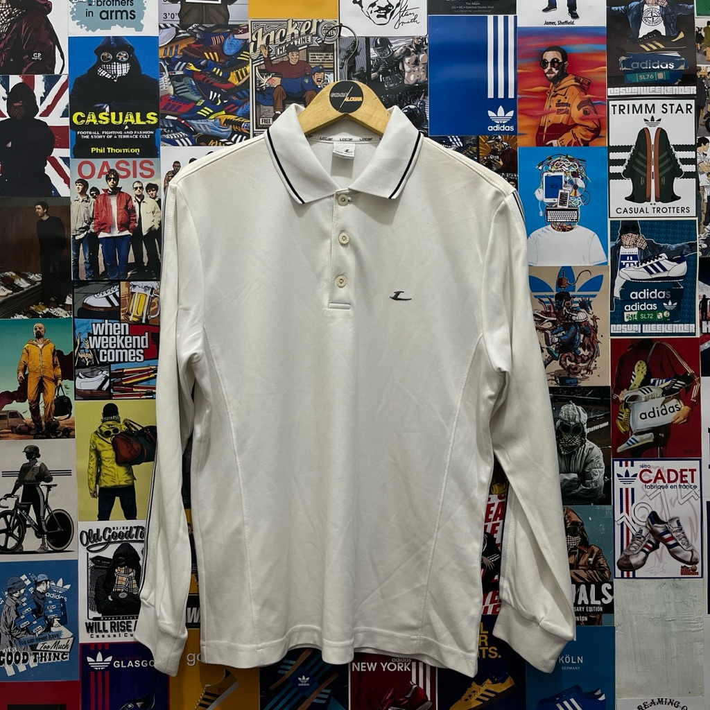Long Sleeve / Polo Shirt / Rugby Shirt / Vintage / Second / LECAF