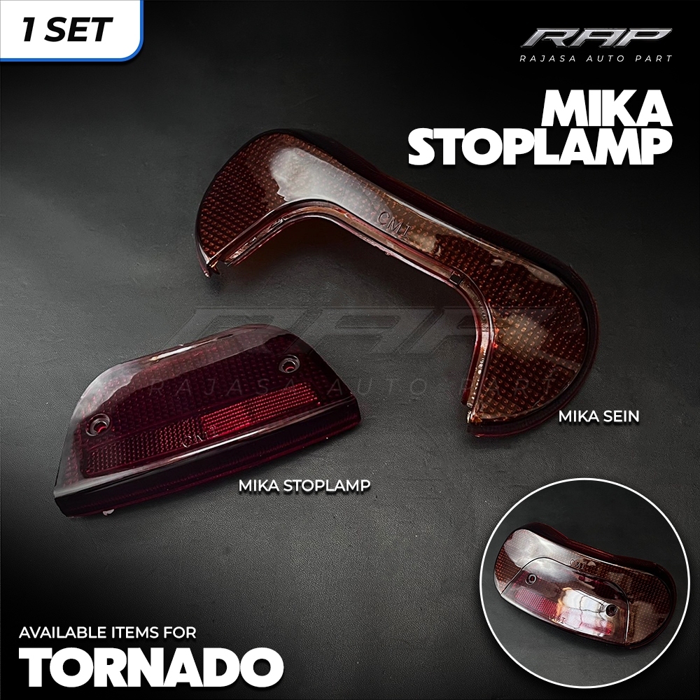 MIKA LAMPU STOPLAMP TORNADO MIKA LAMPU BELAKANG SUZUKI TORNADO MIKA SEIN TORNADO SET STOPLAMP