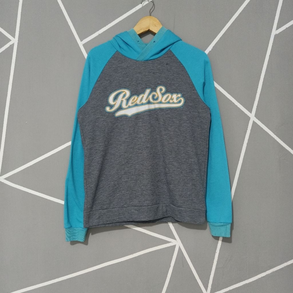 Hoodie MLB REDSOX 2 warna Original
