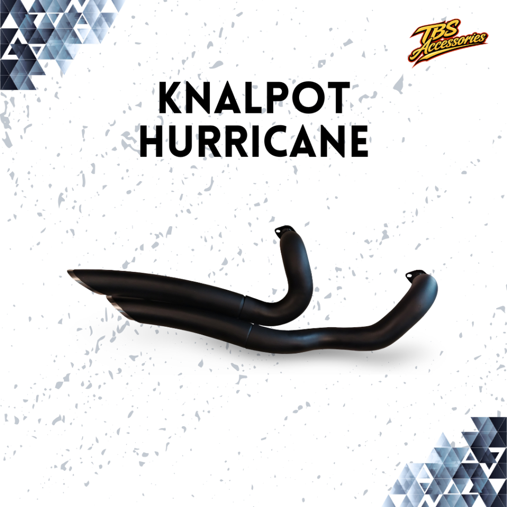 KNALPOT CUSTOM QJMOTOR SRV 250 - HURRICANE