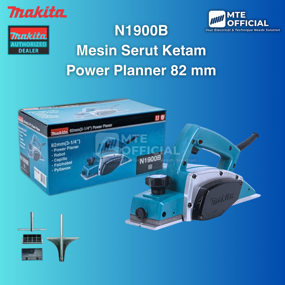 Mesin Serut Kayu MAKITA N1900B Mesin Planner 840Watt N 1900 B N1900