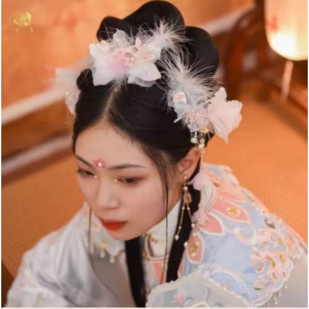 Bando Simple Headpiece Bunga / Bando Simple / Hiasan Hijab Import / Headpiece Bunga