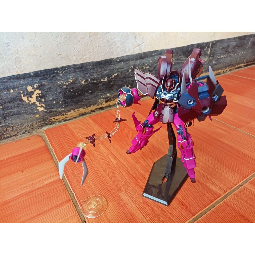 pesanan dunhobby hg 1/144 bandai rozen zulu seri gundam unicorn high grade dapat bonus