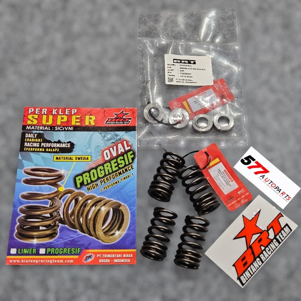 PER KLEP SUPER OVAL PROGRESIF BRT MX KING/R15/XABRE/NMAX GEN2/AEROX/R15 VVA/WR 155/MX OLD