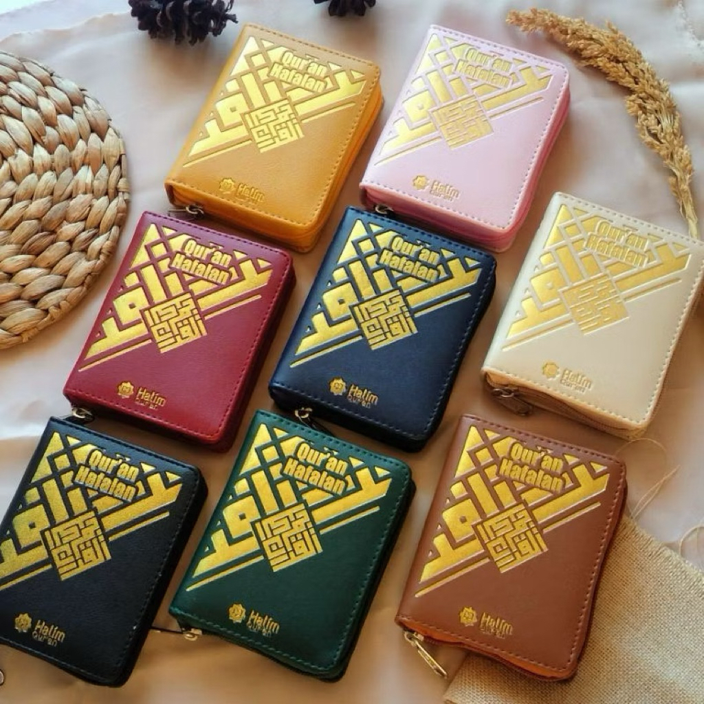Al Quran Hafalan Saku A7 Resleting - Halim Quran