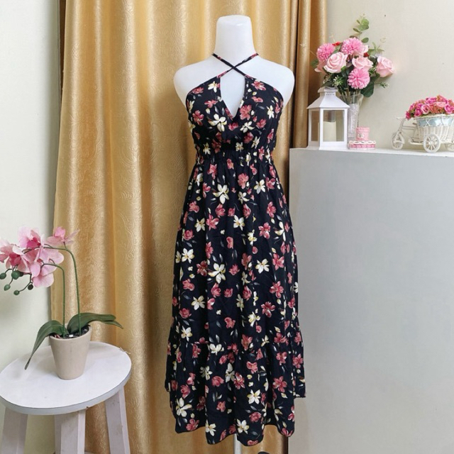 floral dress autumn