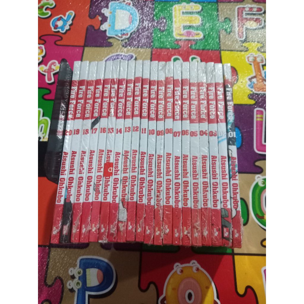 Set FIRE FORCE 1 - 20 (Segel)