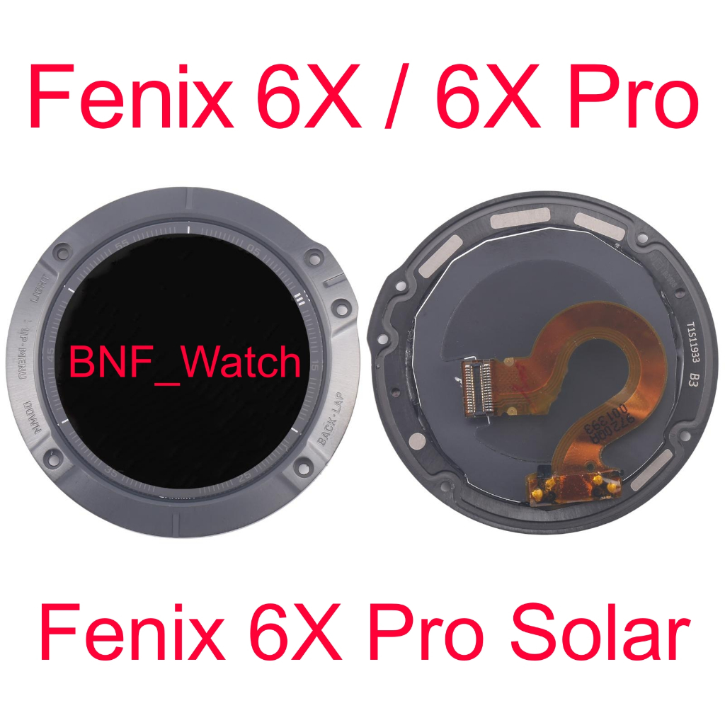 Original LCD TouchScreen Garmin Fenix 6X / Fenix 6X Pro / Fenix 6X Pro Solar