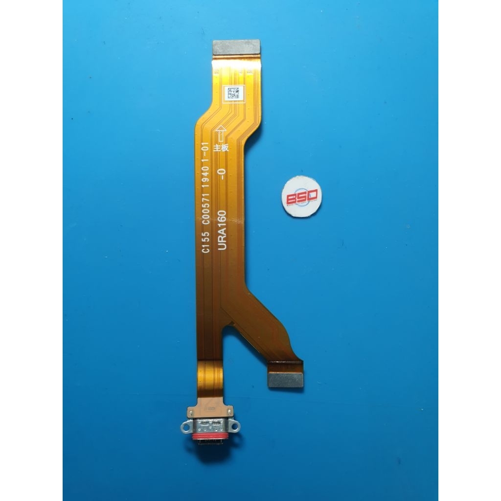 Bukan Handphone Part Flexibel Board Flexibel Charger Realme 5 Pro Original Copotan