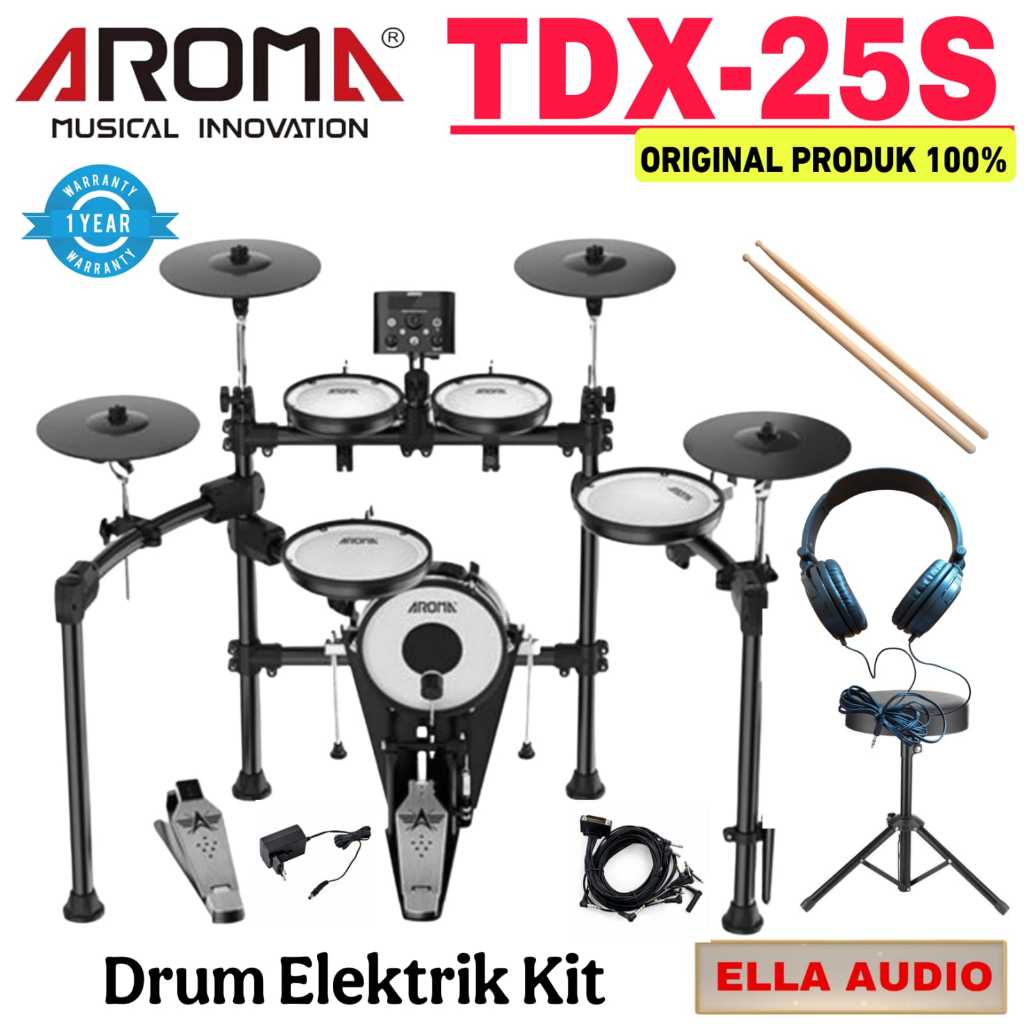 Aroma TDX-25S Digital Drum ElektriK Aroma tdx 25s Original