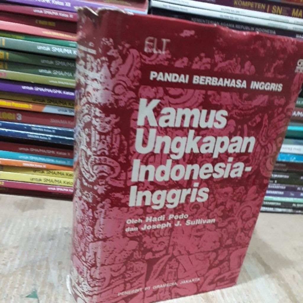 Kamus bekas, Kamus ungkapan indonesia - Inggris