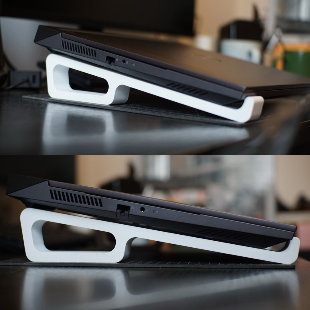 Universal Laptop MacBook Stand Holder - Drawing Pad/Tablet holder - Custom 3d printing