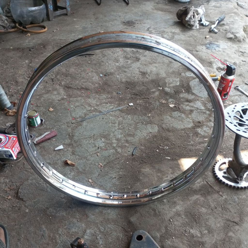 velg suzuki uk 160 ring 21 bekas trail