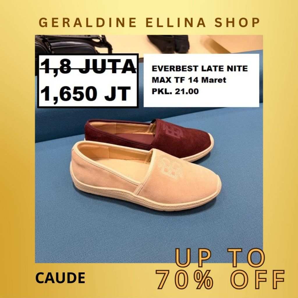 Sepatu EVERBEST wanita 100% original SALE seri CAUDE