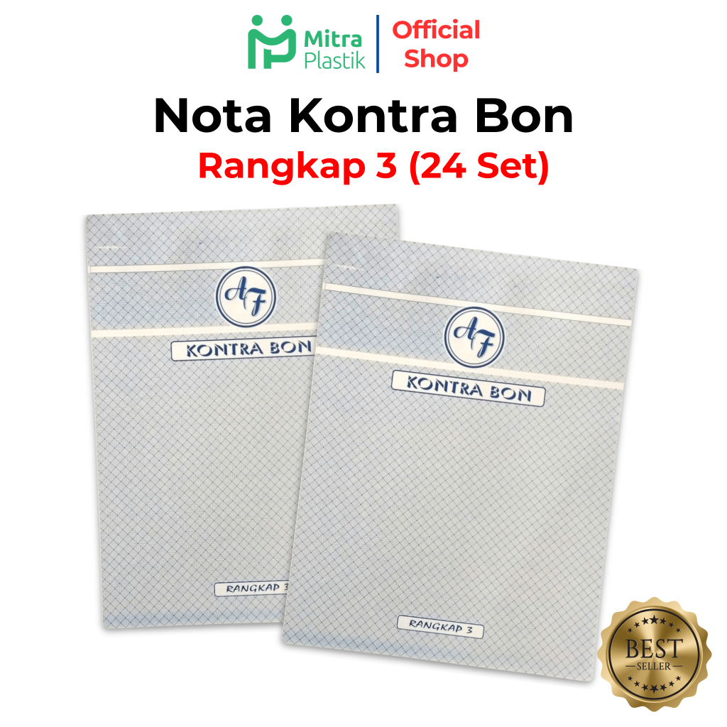 Buku Nota Kontra Bon NCR Kontra Bon 3 Rangkap 3 Kontra Bon AF Kontra Bon 3 Ply
