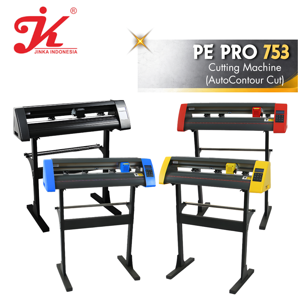 Mesin Cutting Sticker Jinka Auto Contour Cut Terbaru -  PE Pro 723 ( Auto Contour Cut )