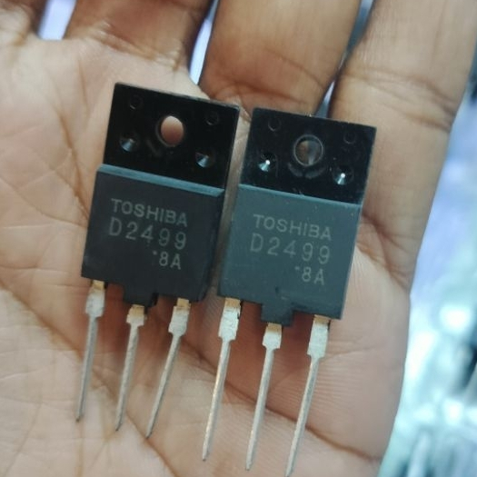 (1pcs) Transistor Horisontal d2499 kw D2499 D-2499 -Komponen Elektronik