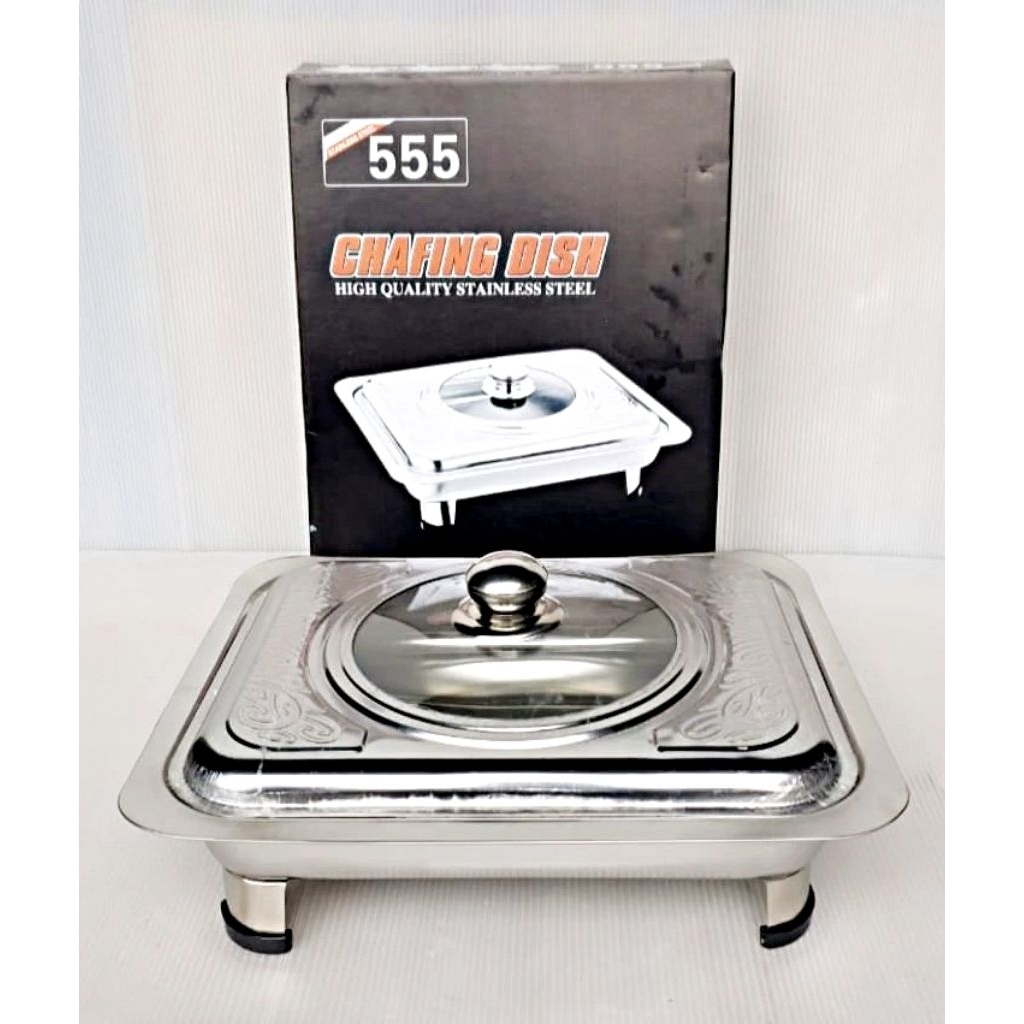 PRASMANAN SAJI 555 / TEMPAT HIDANGAN MAKANAN 555 / FAST FOOD STAINLESS STEEL 555