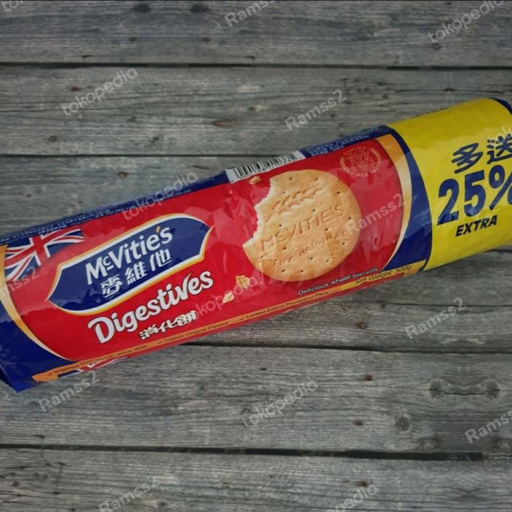 Mcvities Digestive Biscuit Original Britain Singapore