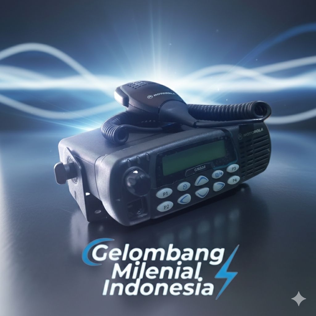 RADIO RIG MOTOROLA GM338 VHF 25WATT