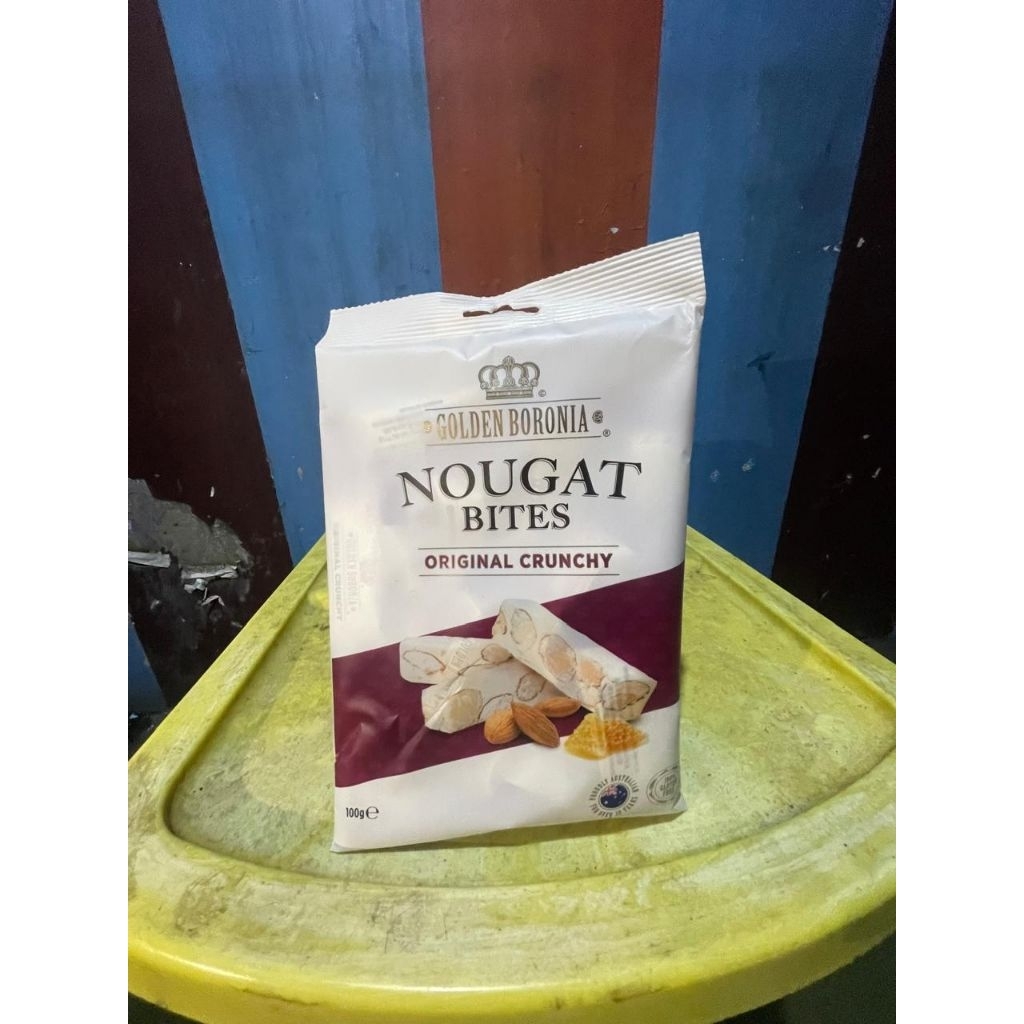 Golden Boronia Nougat Bites Original Crunchy 100gr