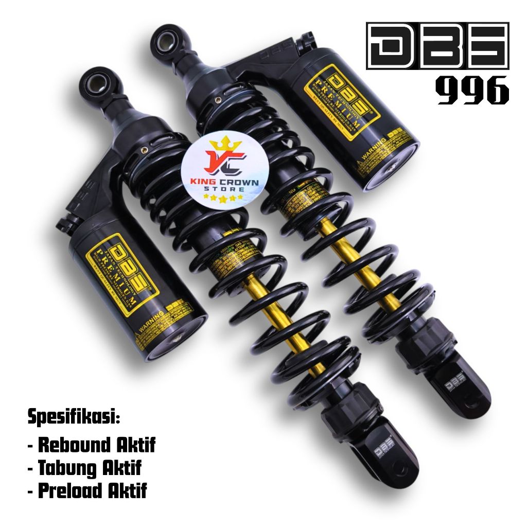 Lamborgini 996 Rebound+Preload+Tabung Nmax Old PCX 150/160 Shockbreaker Original DBS Skok Belakang
