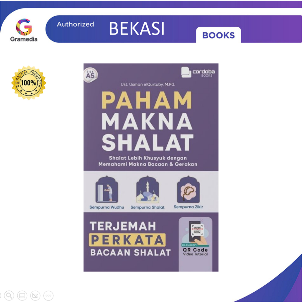 Gramedia Bekasi Buku Islam CORDOBA - PAHAM MAKNA SHALAT