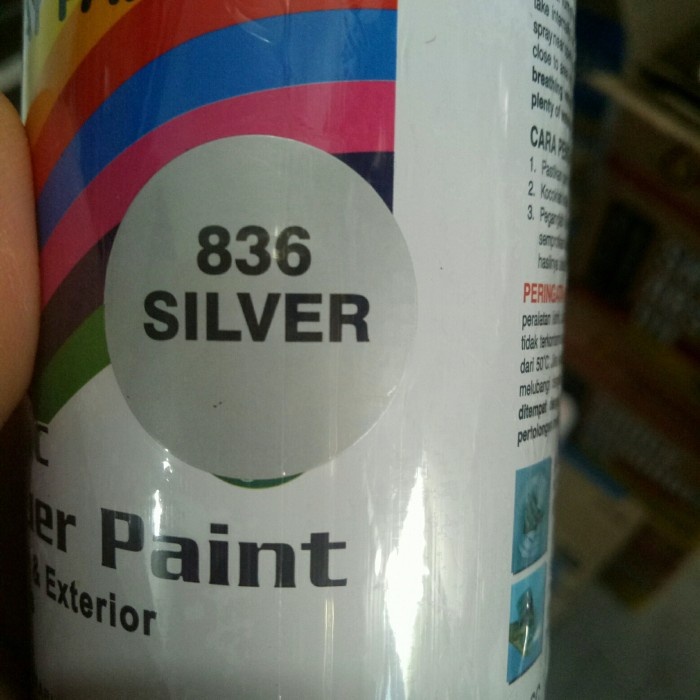 Pilox Pilok Cat Semprot Diton Silver 836 150cc  silper 836 150cc