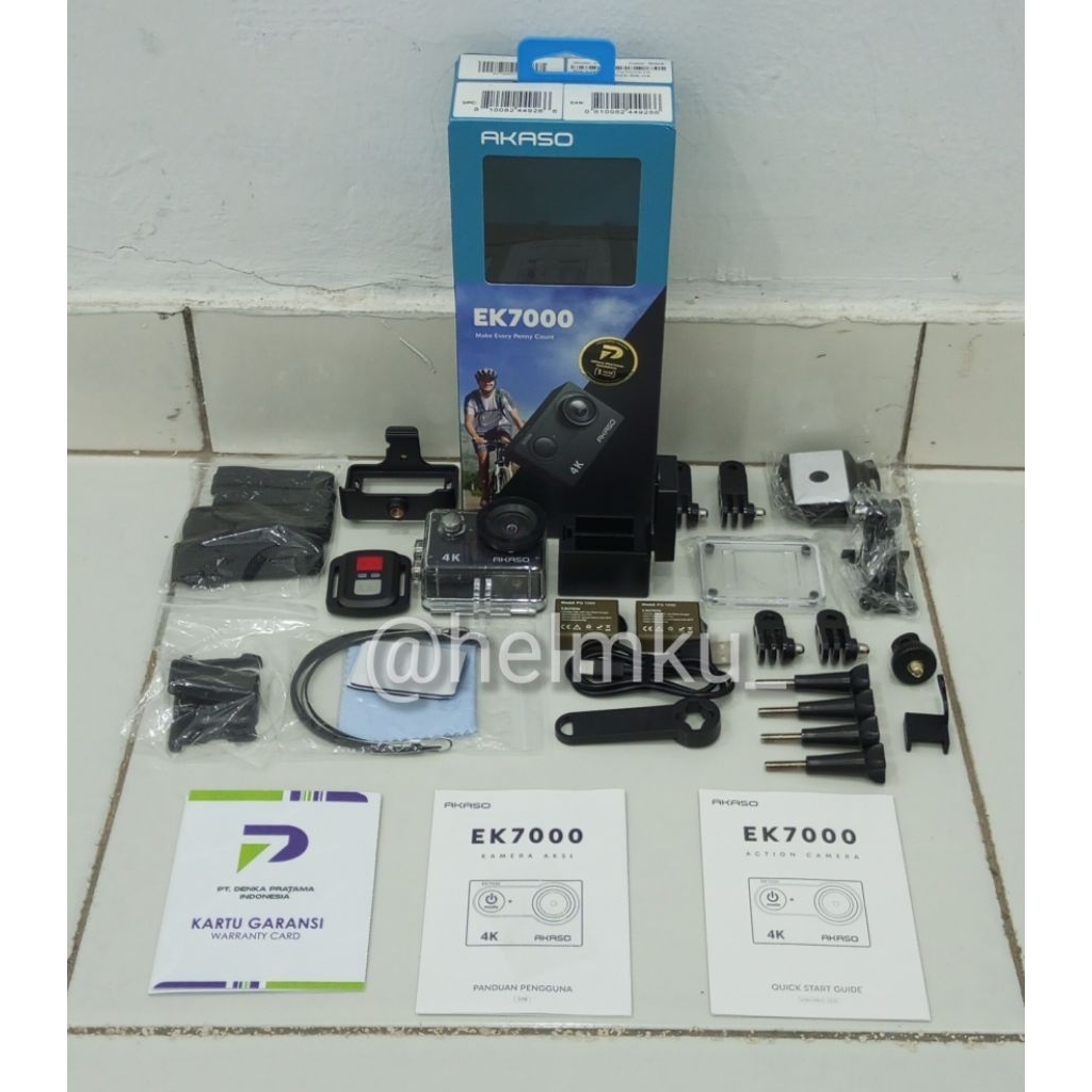 Akaso EK7000 Original Action Camera 4K 30 FPS Waterproof With Remote