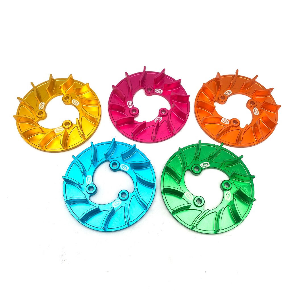 Kipas Magnet Almunium CNC Yamaha Jog50 Jog90 Sanex QJ by HDJ Racing