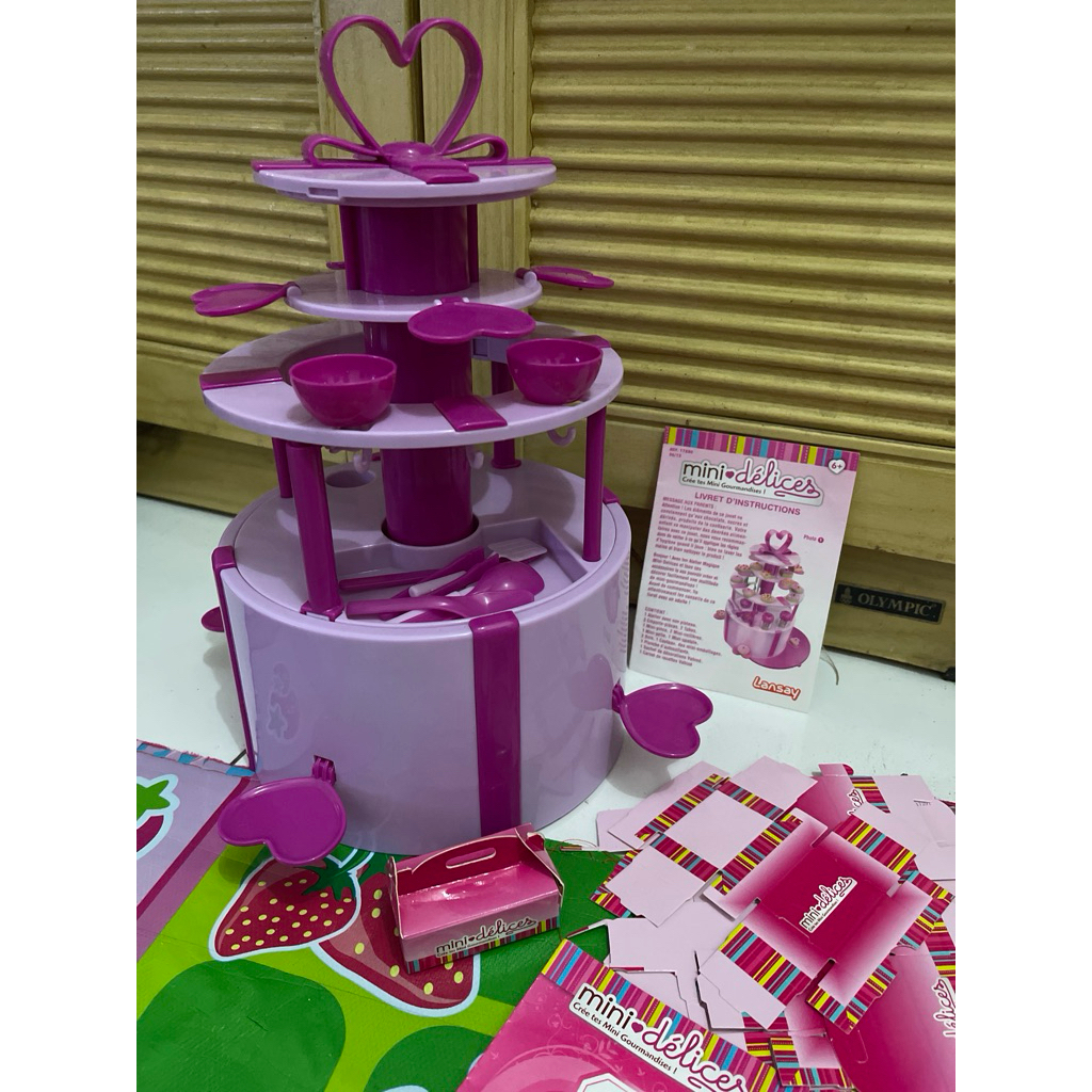 mainan stand kue preloved