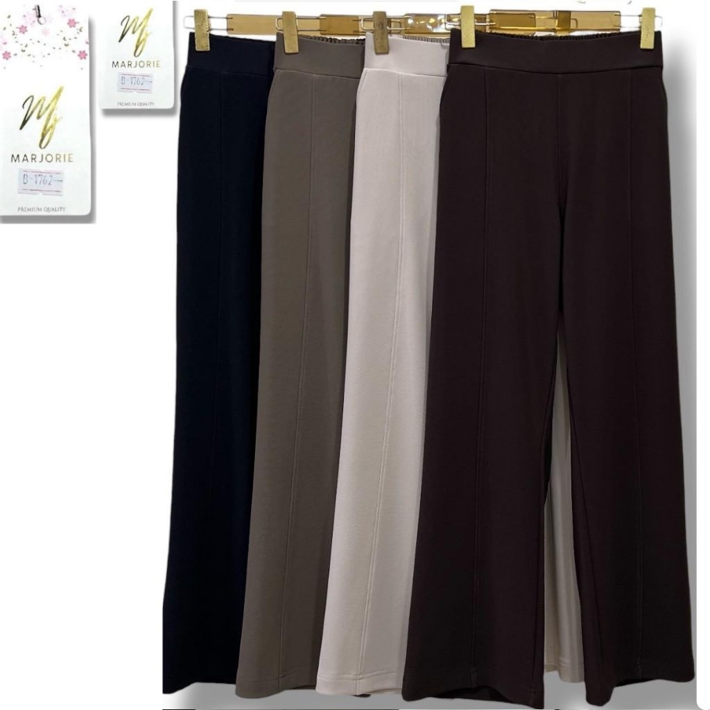 Celana MJ Marjorie Tensel Twill Kulot Wanita Kerja Daily