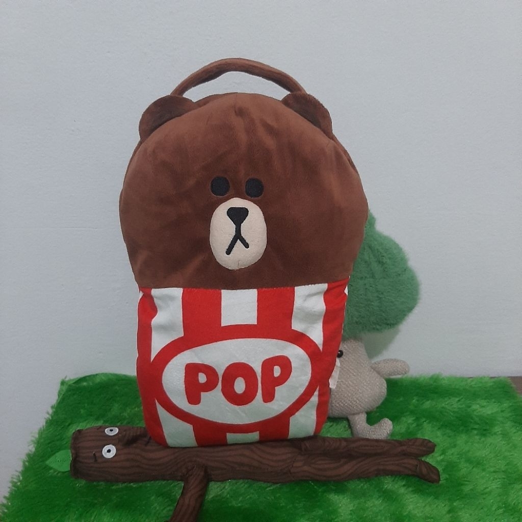 Tas Selimut Brown Line