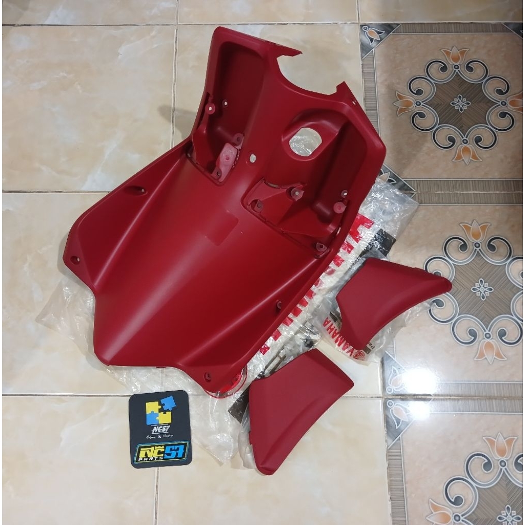 Dek kunci kontak original yamaha mio soul merah hati 10