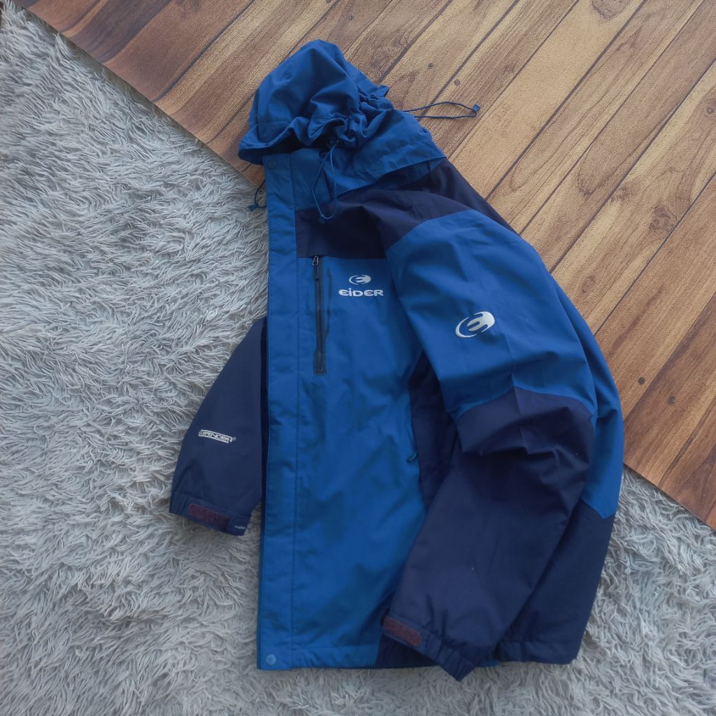 Jaket Outdoor Eider Defender Gorpcore Waterproof NOT goretex blocktech running sports lightweight wi