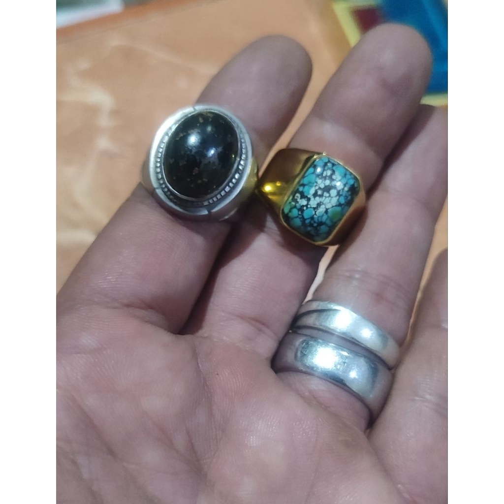 batu pirus asli natural