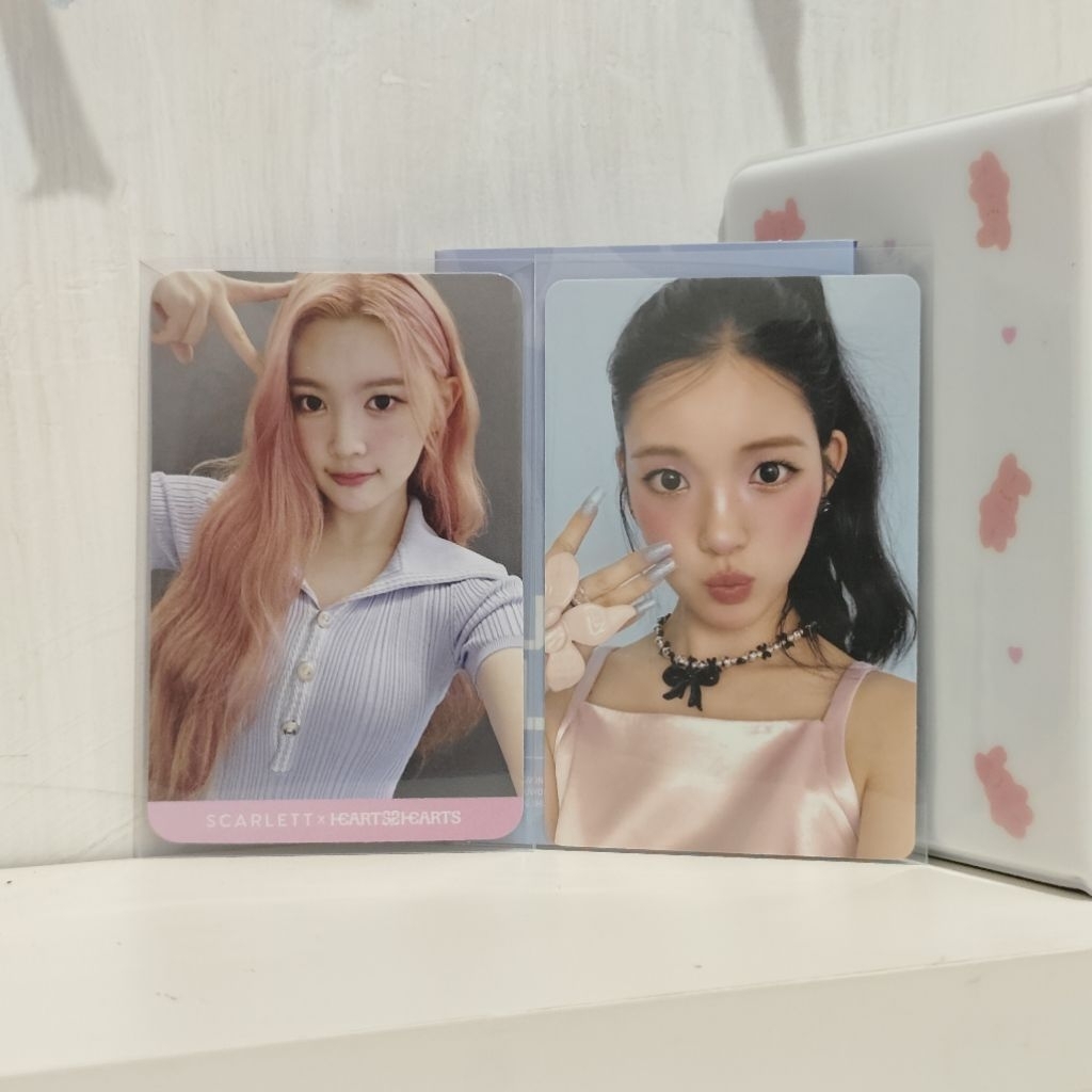 Hearts2Hearts Official Photocard Yuha A-Na Jiwoo Focus Scarlett