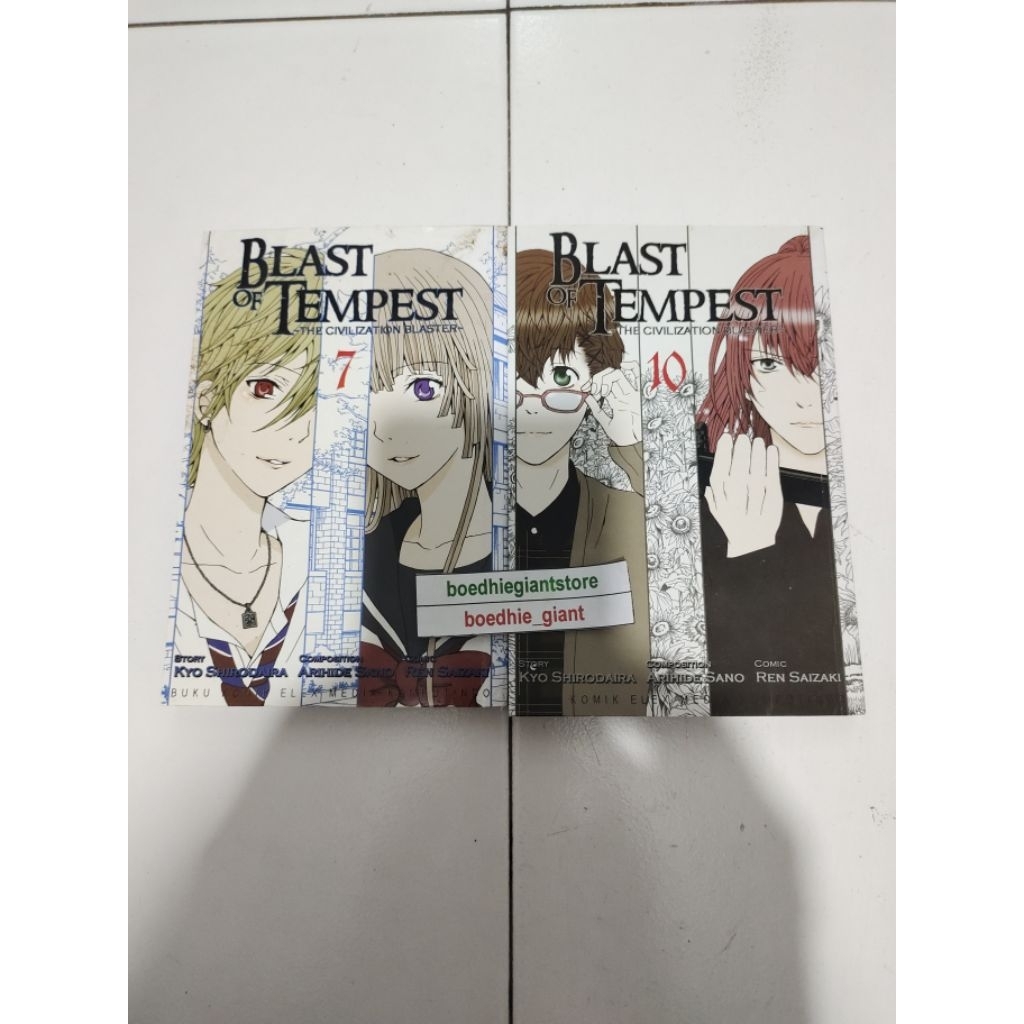 Komik Blast of Tempest 7, 10, TS