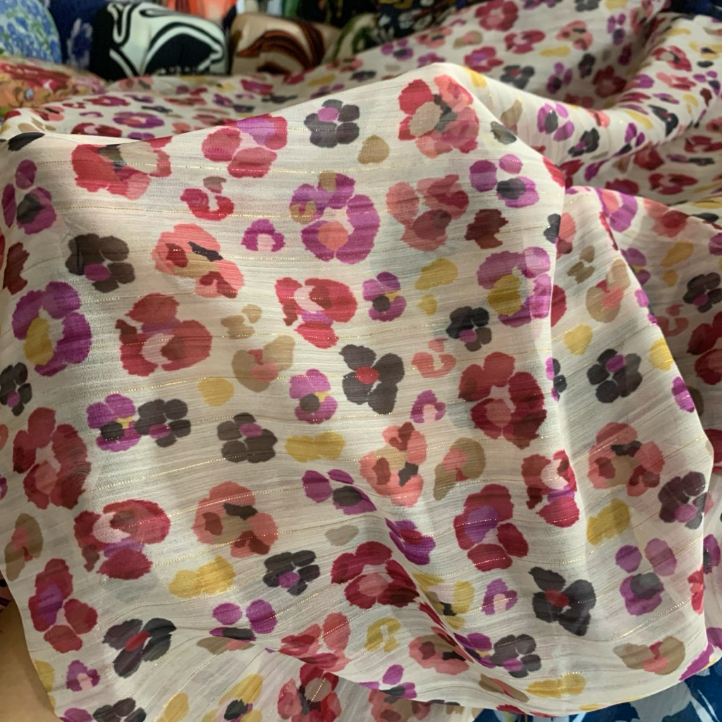 kain sifon motif - kain sifon yoryu - kain chiffon yoryu - kain sifon yoryu motif