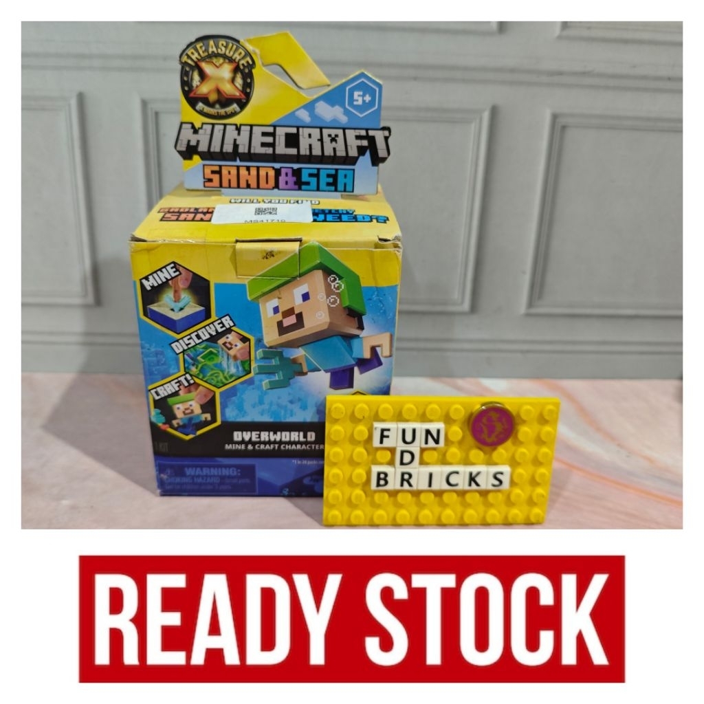 Pasir Emas Laut Mainan Ekskavasi Harta Karun Minecraft