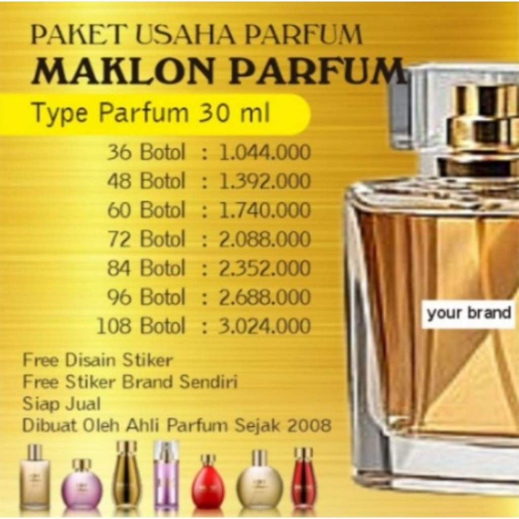 Pesanan Maklon Parfum Bali