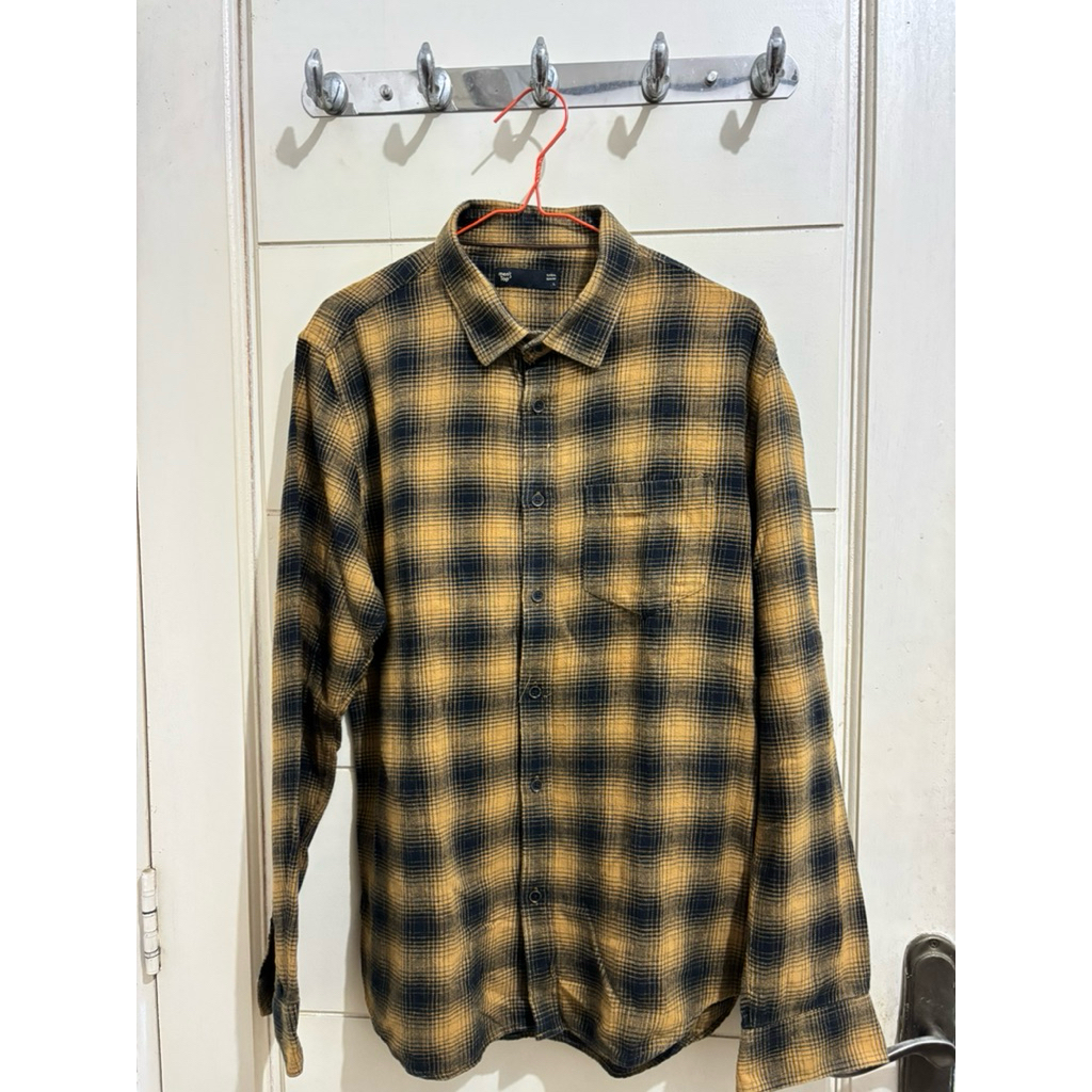 Kemeja Flannel Mens Top Used