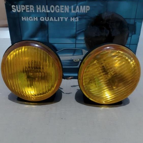 Lampu Kabut Mobil Kuning Super Halogen Lamp H3 High Quality/Fog Lamp Quartz High Quality Universal