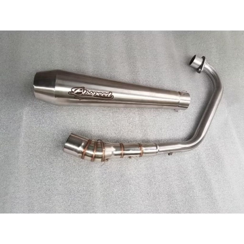 Knalpot kawasaki W175 series w175 Tr fullsystem