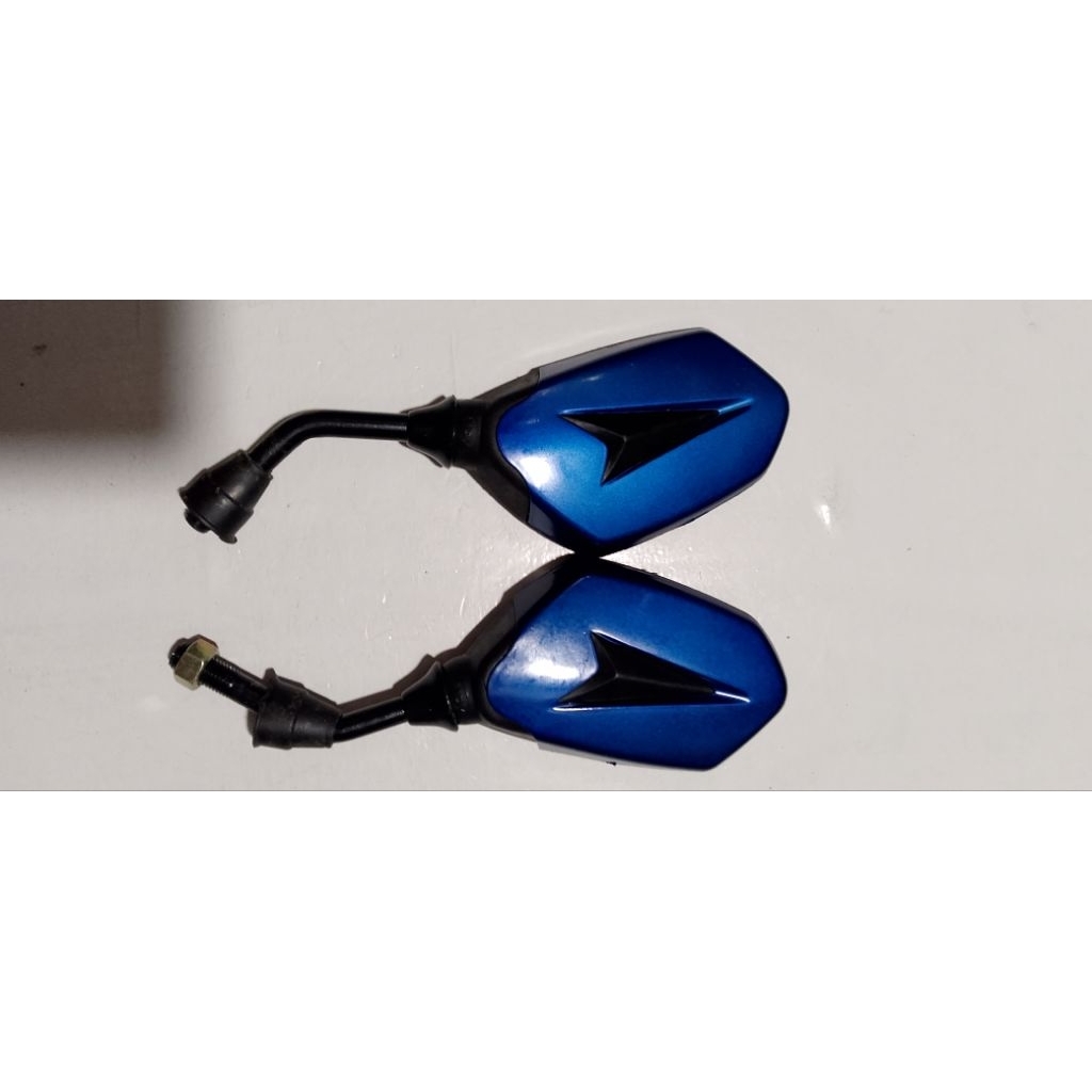 spion variasi mini mpx blue black untuk motor honda