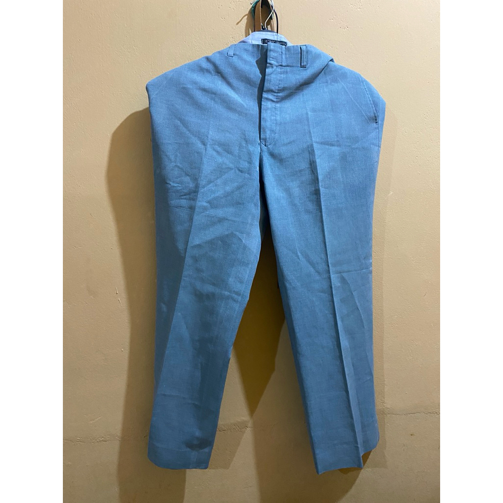 Preloved celana bahan abu pria