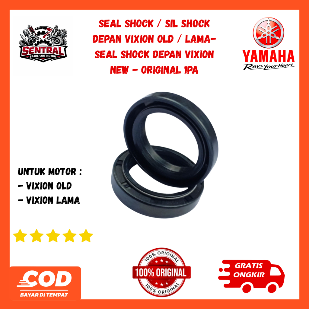 ori seal shock depan vixion old / lama- seal shock depan vixion new - Original 1PA